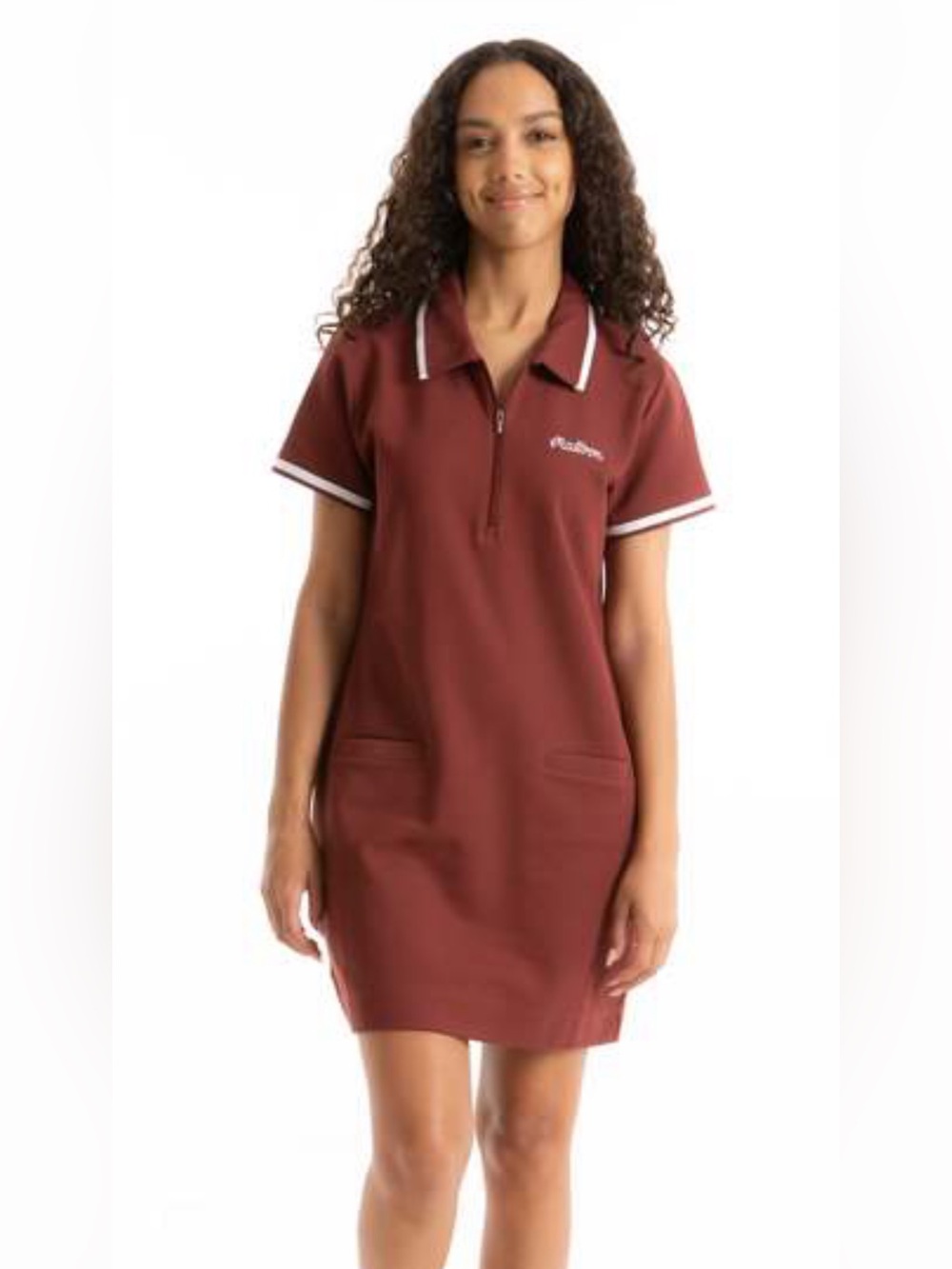 Malbon Golf Stella Dress in Port Size M